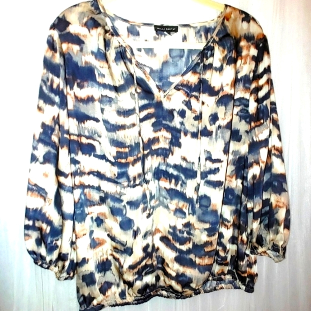 Willi Smith Long Sleeve Top Size XL